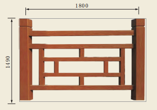 仿木護欄